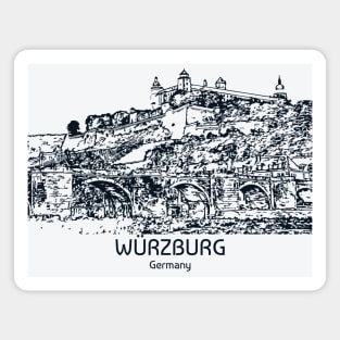 Würzburg - Germany Magnet